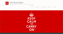 Desktop Screenshot of chatroom-english.com