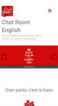 Mobile Screenshot of chatroom-english.com